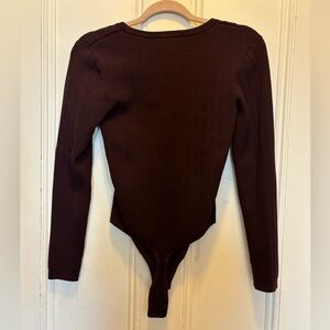 Express bodysuit sweater, size medium